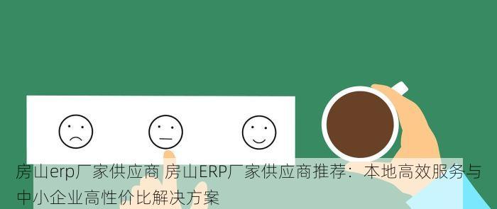 房山erp厂家供应商 房山ERP厂家供应商推荐：本地高效服务与中小企业高性价比解决方案