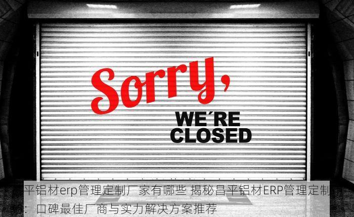 昌平铝材erp管理定制厂家有哪些 揭秘昌平铝材ERP管理定制市场：口碑最佳厂商与实力解决方案推荐