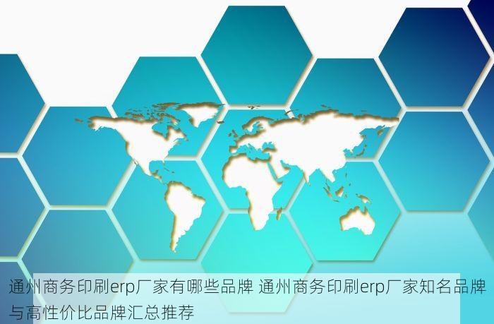 通州商务印刷erp厂家有哪些品牌 通州商务印刷erp厂家知名品牌与高性价比品牌汇总推荐