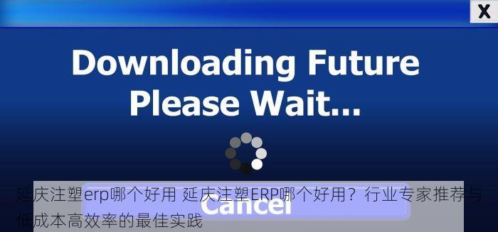 延庆注塑erp哪个好用 延庆注塑ERP哪个好用？行业专家推荐与低成本高效率的最佳实践