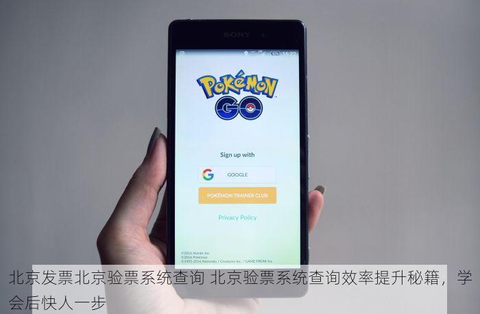 北京发票北京验票系统查询 北京验票系统查询效率提升秘籍，学会后快人一步