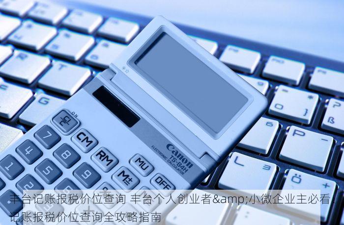丰台记账报税价位查询 丰台个人创业者&小微企业主必看！记账报税价位查询全攻略指南