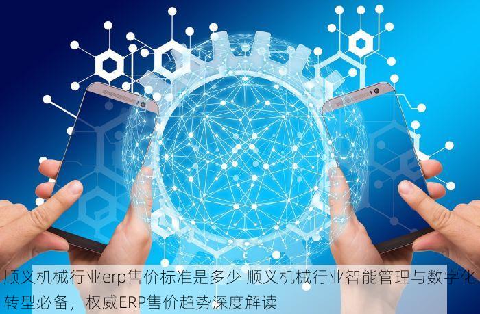 顺义机械行业erp售价标准是多少 顺义机械行业智能管理与数字化转型必备，权威ERP售价趋势深度解读