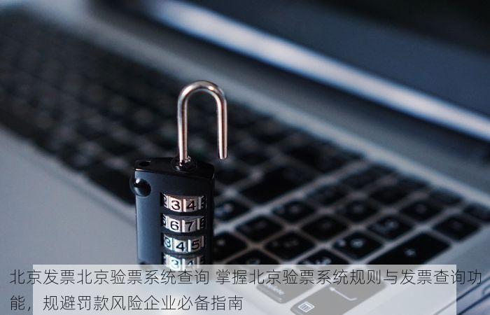 北京发票北京验票系统查询 掌握北京验票系统规则与发票查询功能，规避罚款风险企业必备指南