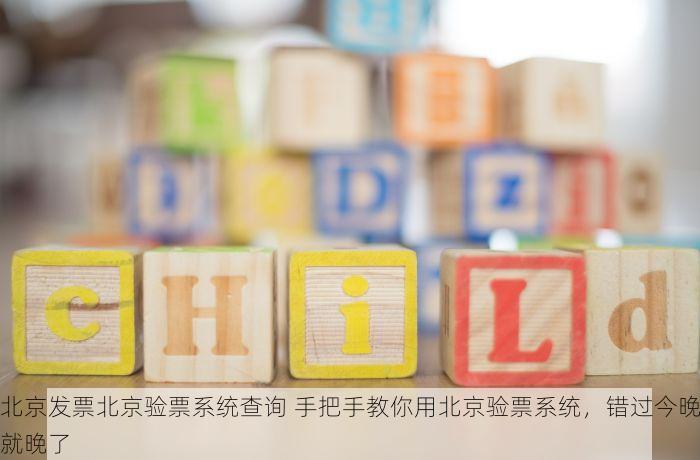 北京发票北京验票系统查询 手把手教你用北京验票系统，错过今晚就晚了