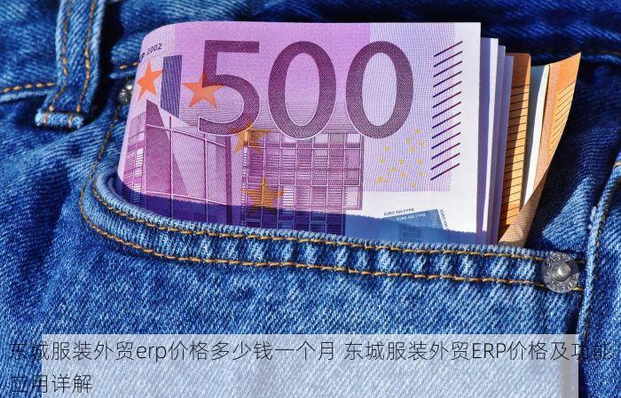 东城服装外贸erp价格多少钱一个月 东城服装外贸ERP价格及功能应用详解